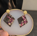 Midnight Blossom Earrings