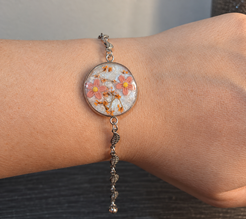 Peach Meadow Bracelet