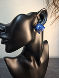 Deep Ocean Diamond Earrings