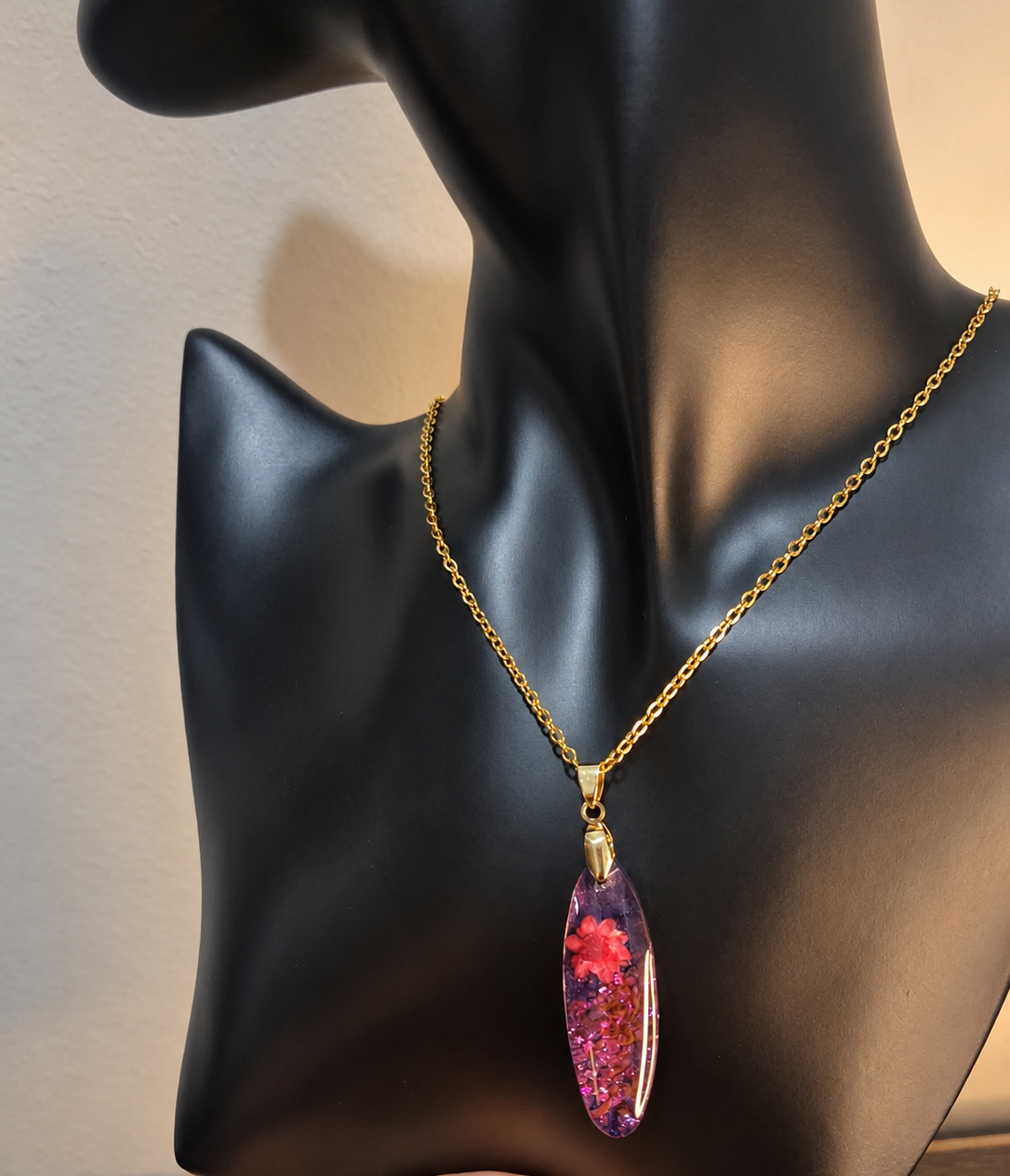 Crimson Eclipse Necklace