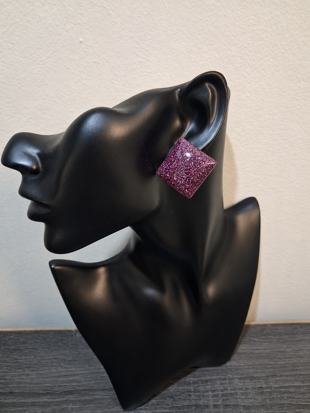 Magenta Crush Diamonds Earrings